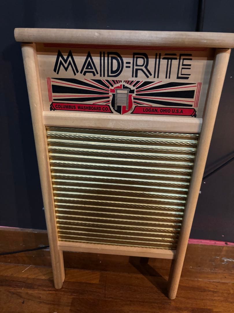 楽器　ウォッシュボード