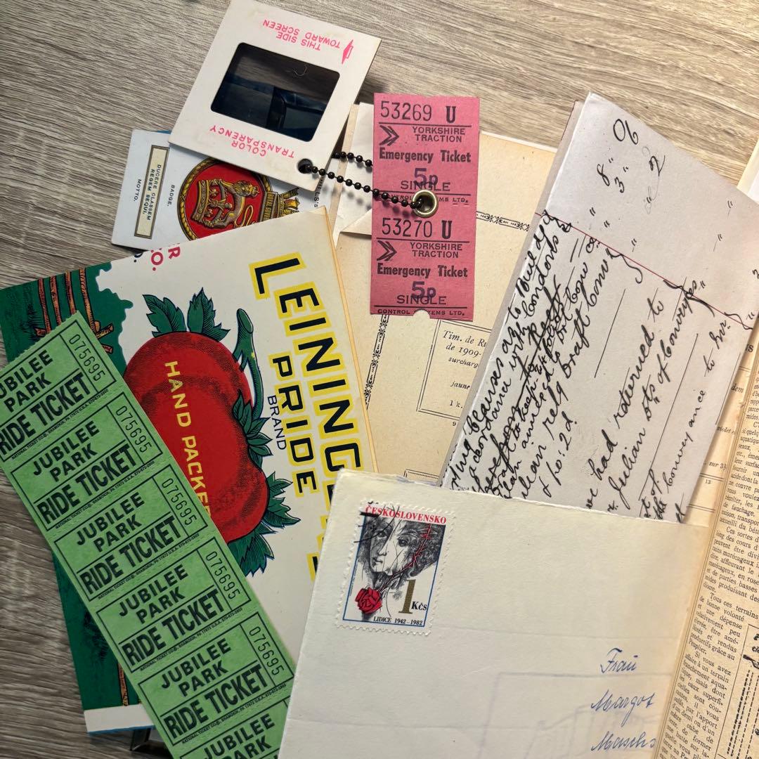 ジャンクジャーナル 紙ものセット 2