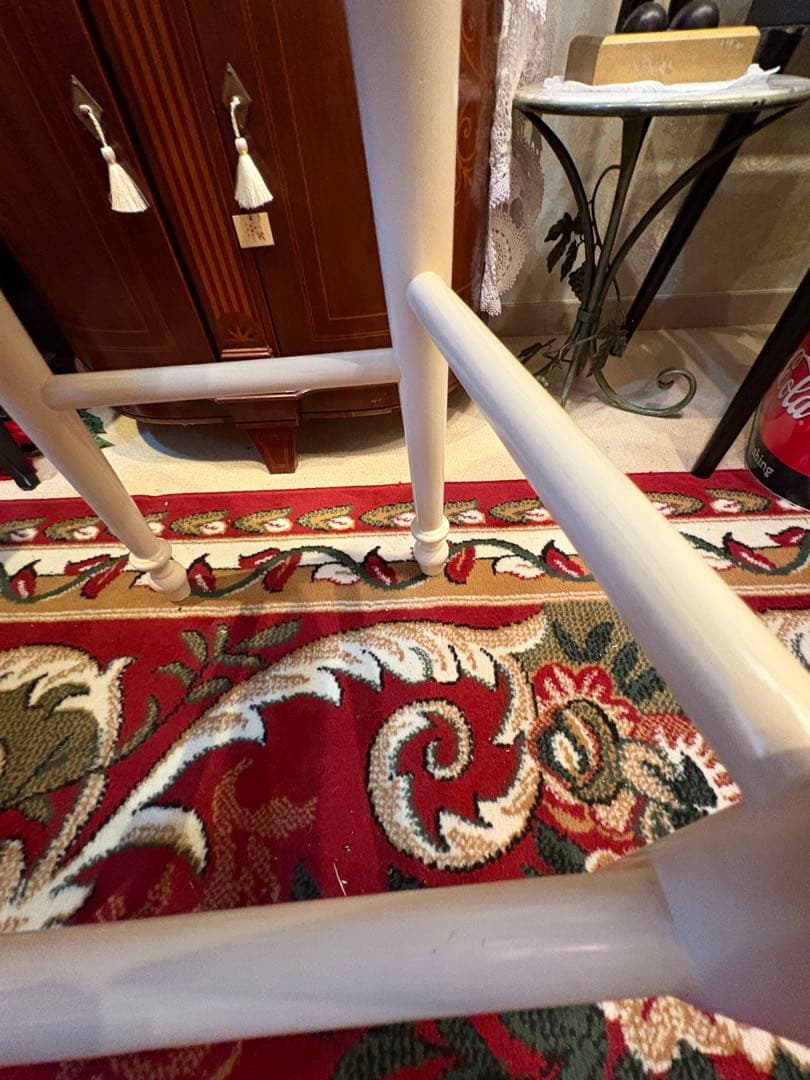 最終値下！ヴィンセント　ターコイズブルー　ハイチェア￼