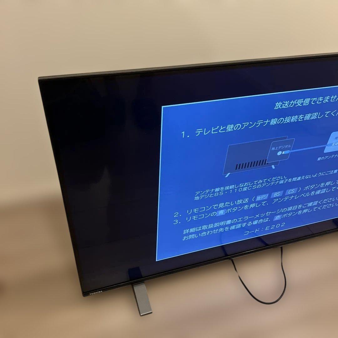 テレビ　TOSHIBAREGZA 43C350X 2022年製