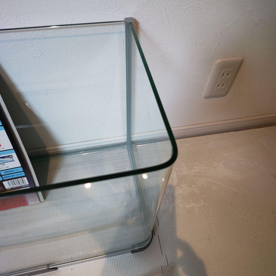 ガラステトラ水槽60曲げガラスセット未使用 引取限定品