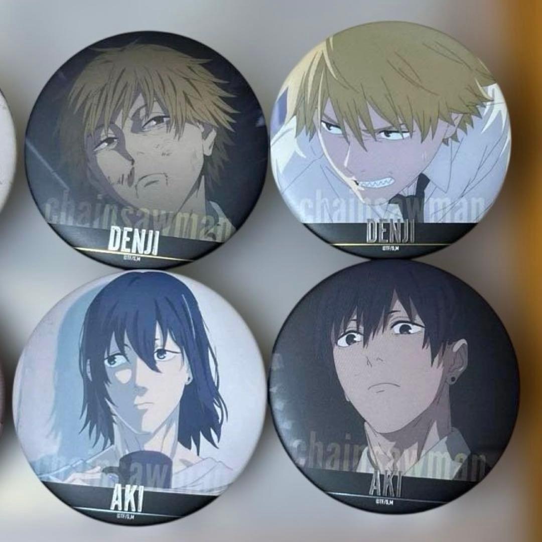 【未使用】チェンソーマン 名場面缶バッジ ジャンプショップ まとめ売り
