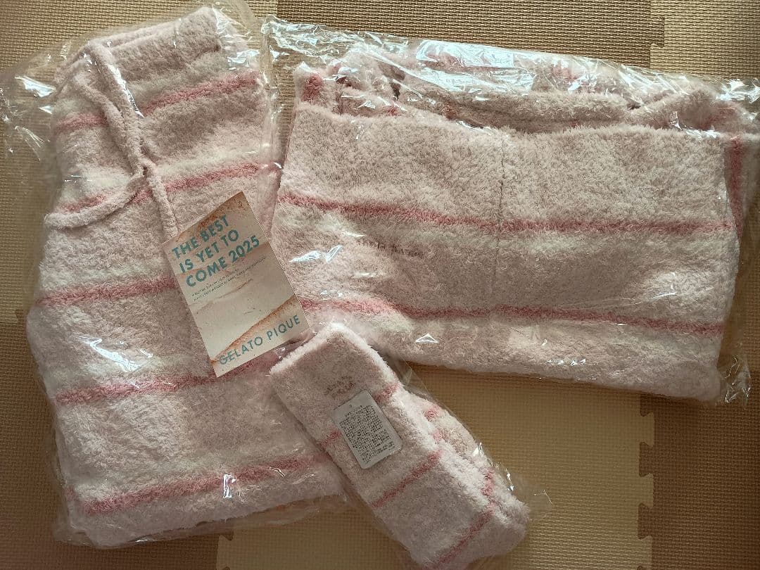 【新品未使用】2025 福袋 ジェラートピケ　もこもこ3点セット