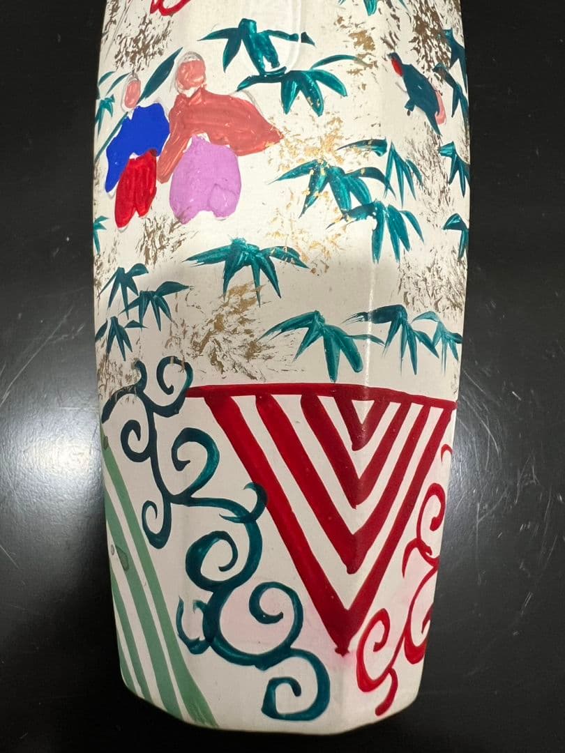 色絵 ぶりぶり香合 清閑寺窯 祥平造 茶道具