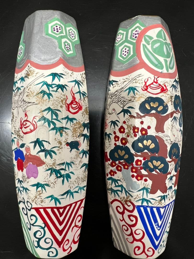 色絵 ぶりぶり香合 清閑寺窯 祥平造 茶道具