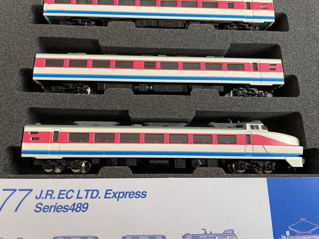 92077&92078×2 JR 489系特急電車（白山）基本&増結２セット