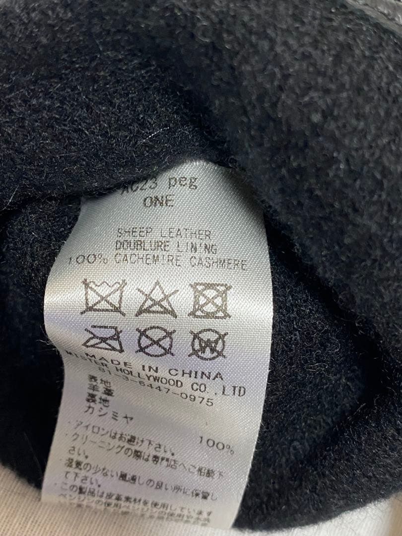 Ｎ-HOOLYWOOD レザー手袋美品❗️