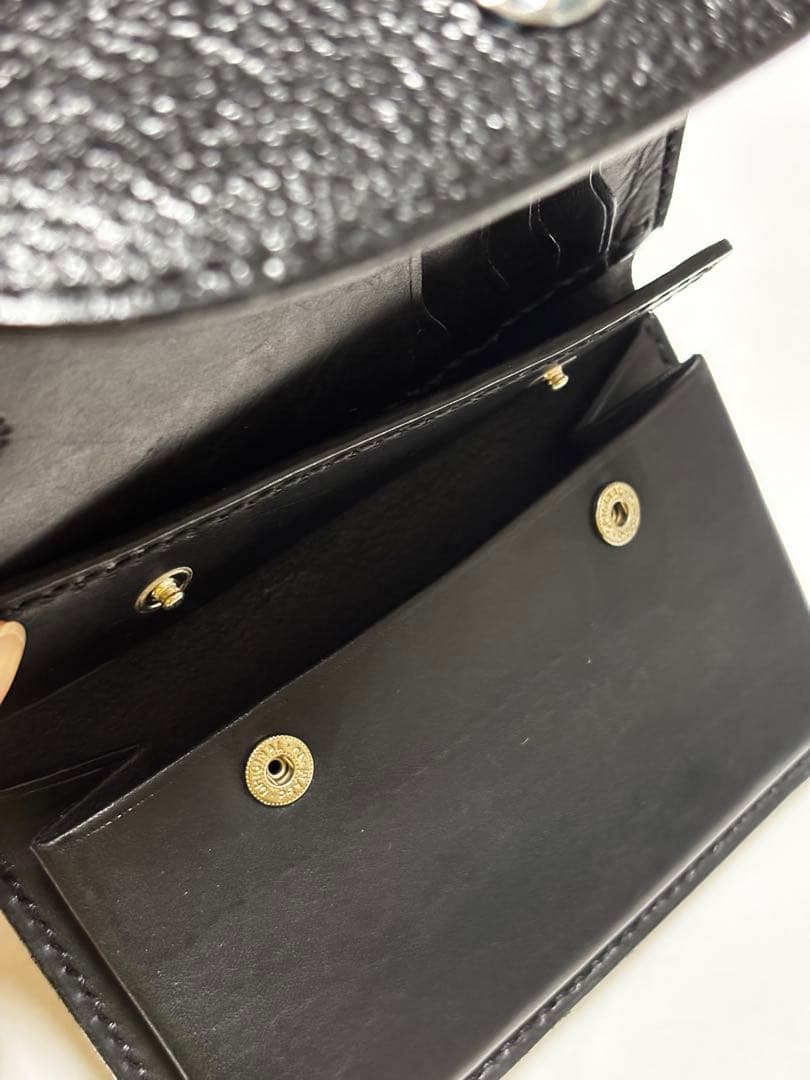 り*ま様 【moto】ウォレット　エキゾチックレザー　ヒグマ