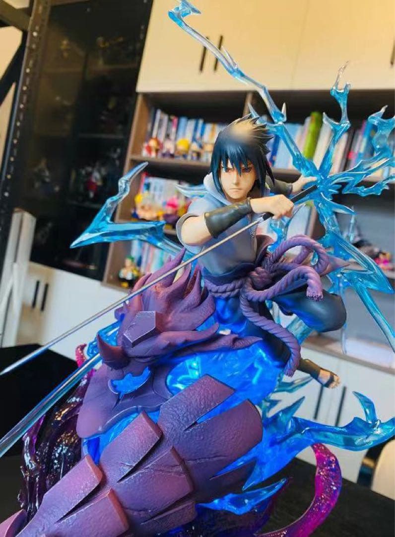 NARUTO ナルト うちはサスケ ガレージキット ガレキ スタチュー ⑤