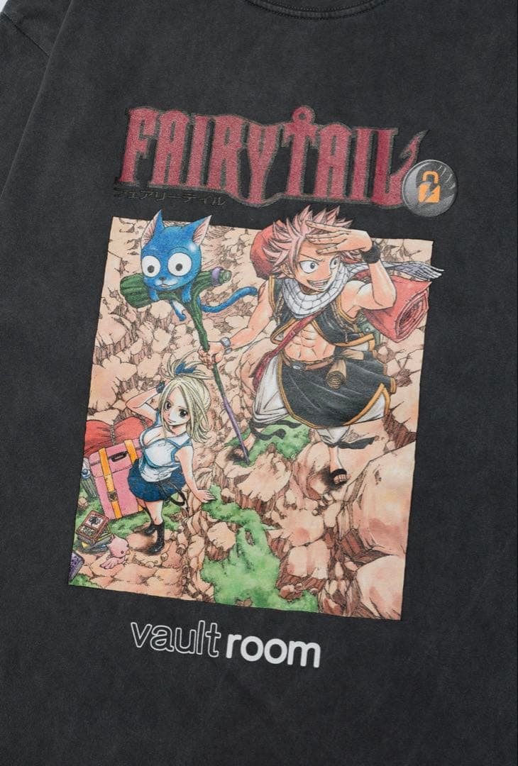 トップス FAIRY TAIL TEE / CHARCOAL