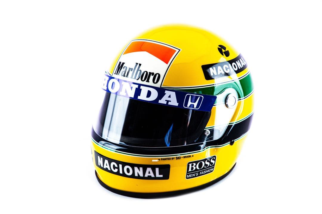 【没後30周年】1988モデル 1/1 アイルトン・セナ 公認レプリカヘルメット