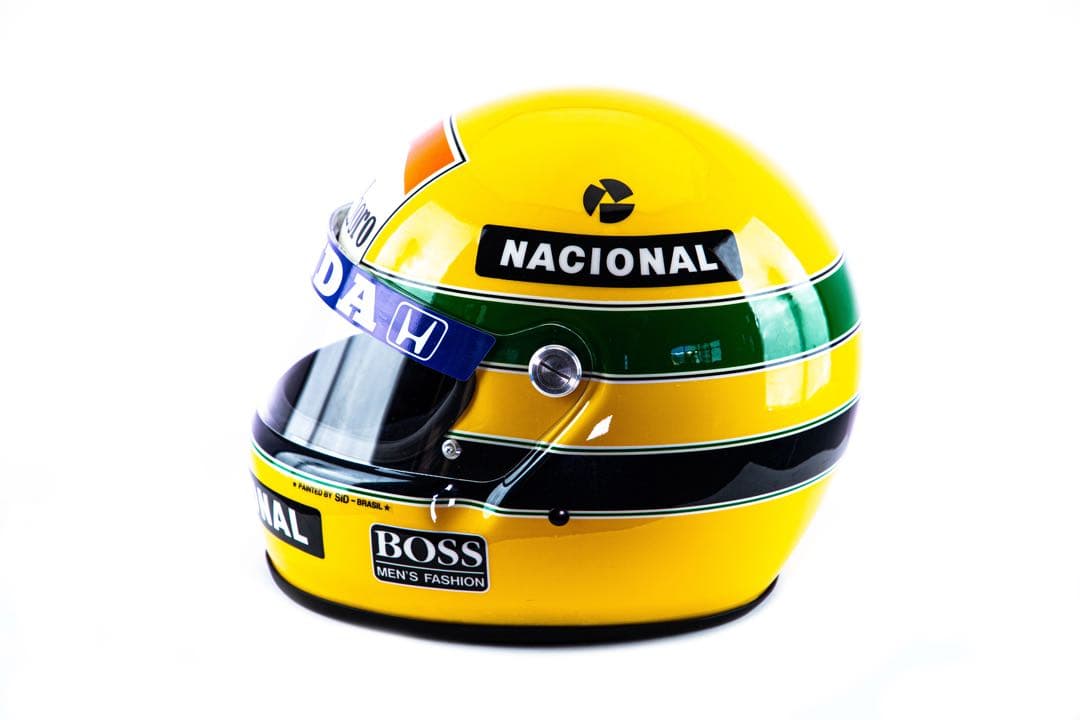 【没後30周年】1988モデル 1/1 アイルトン・セナ 公認レプリカヘルメット