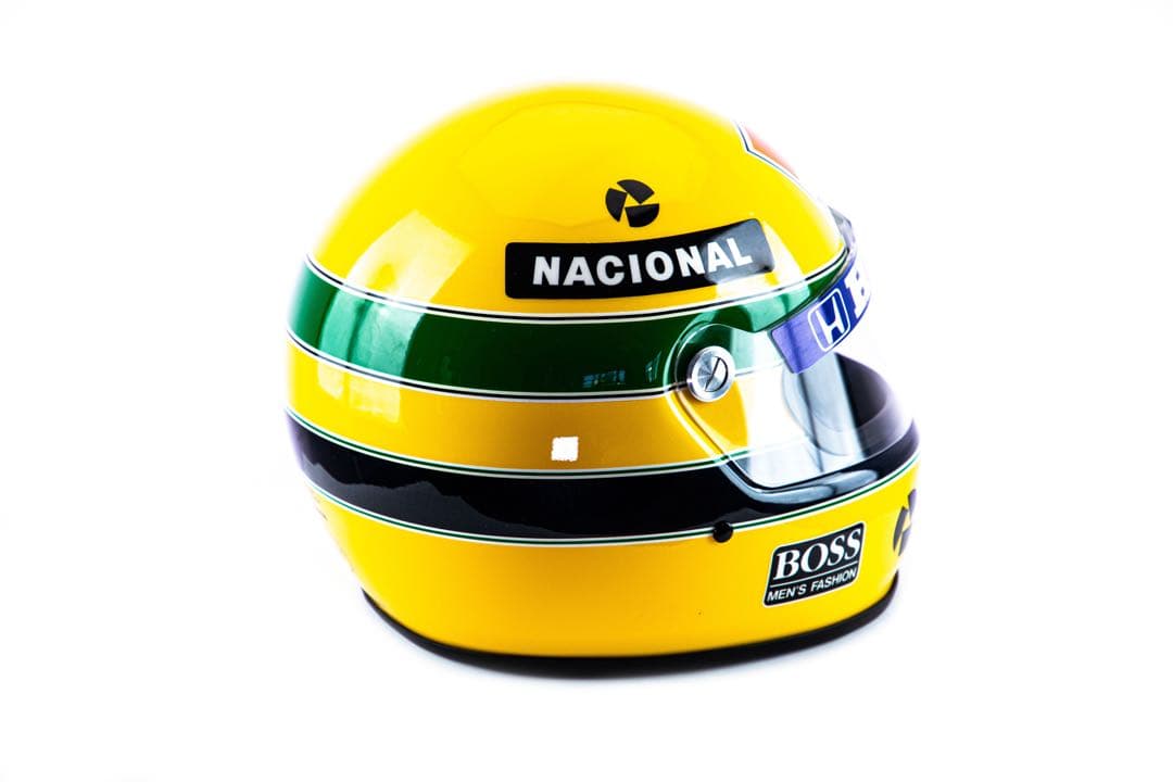 【没後30周年】1988モデル 1/1 アイルトン・セナ 公認レプリカヘルメット