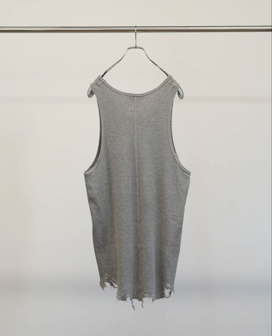 ANCELLM アンセルム 25ss新作 タンクトップ stein comoli