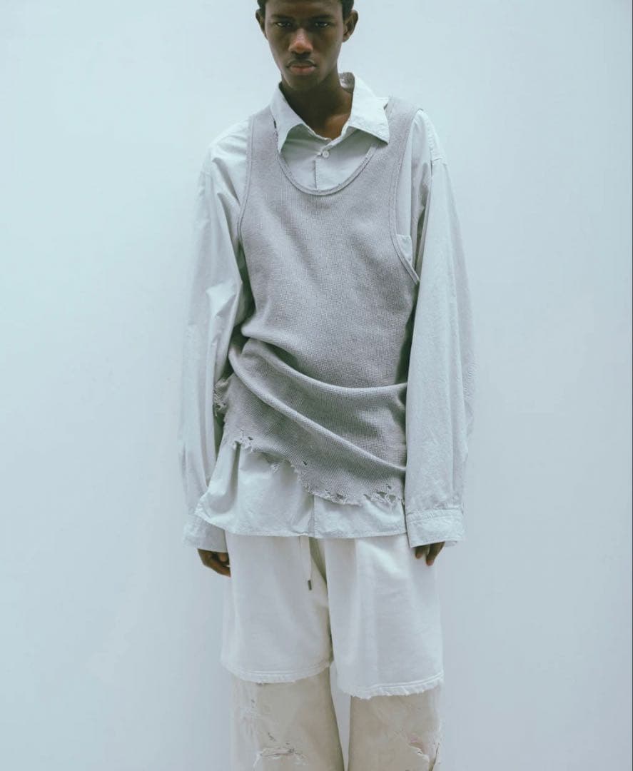 ANCELLM アンセルム 25ss新作 タンクトップ stein comoli