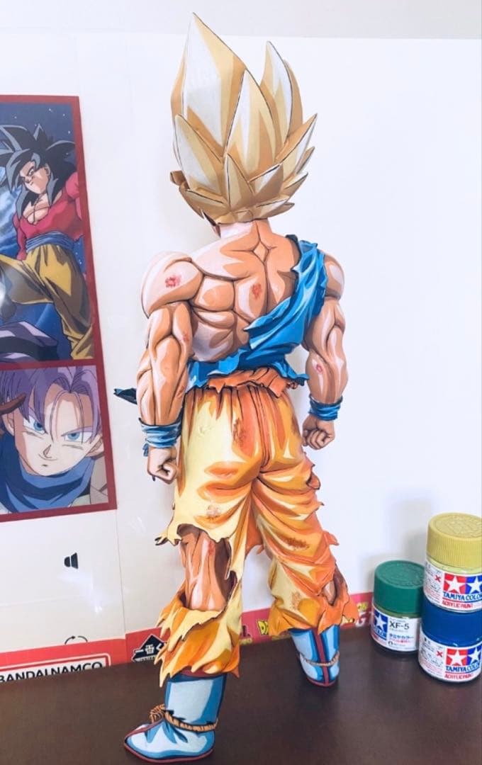 ドラゴンボールフィギュア 伝説の超サイヤ人 孫悟空 リペイント SMSP