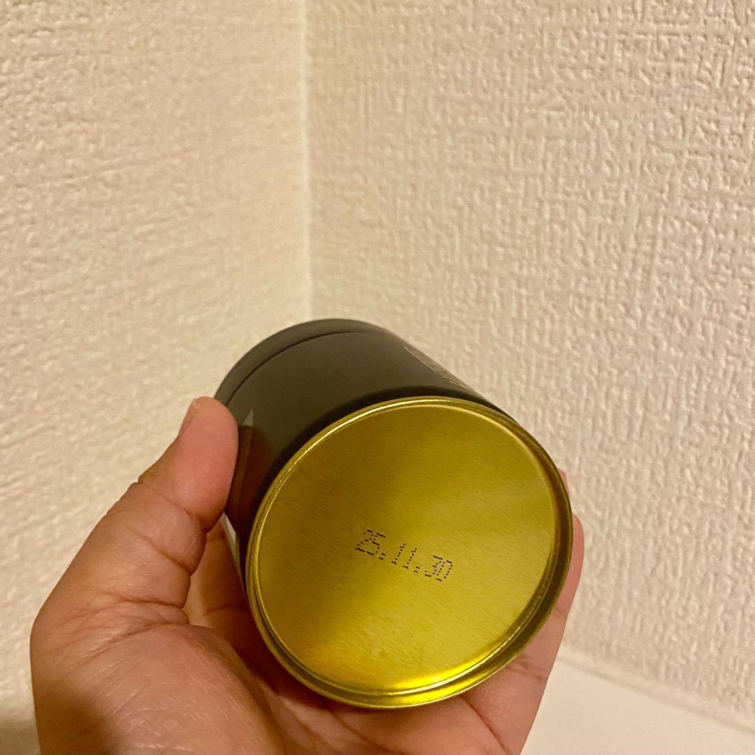 星野抹茶　八女の露40g缶