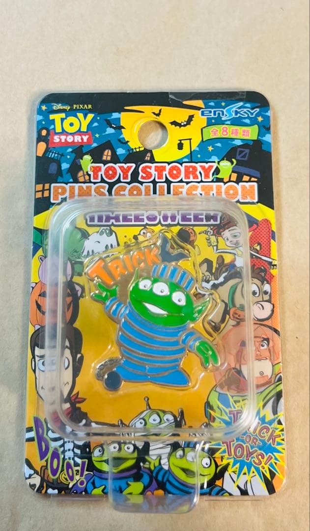 3078.昔の日本ディズニー ハロウィン トイストーリー エイリアン 3個セット