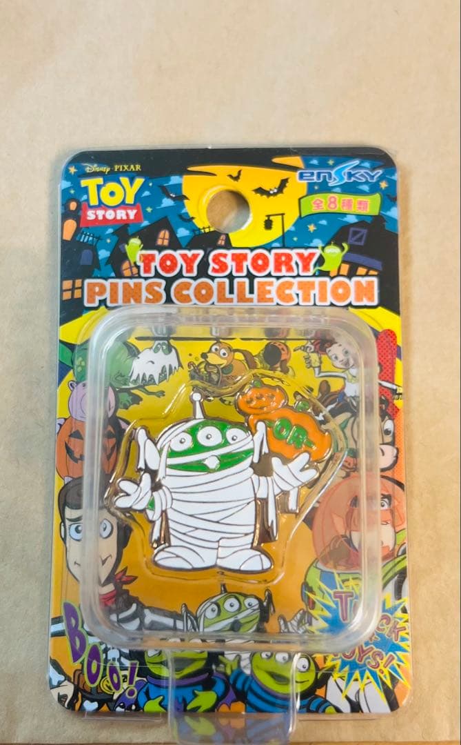 3078.昔の日本ディズニー ハロウィン トイストーリー エイリアン 3個セット