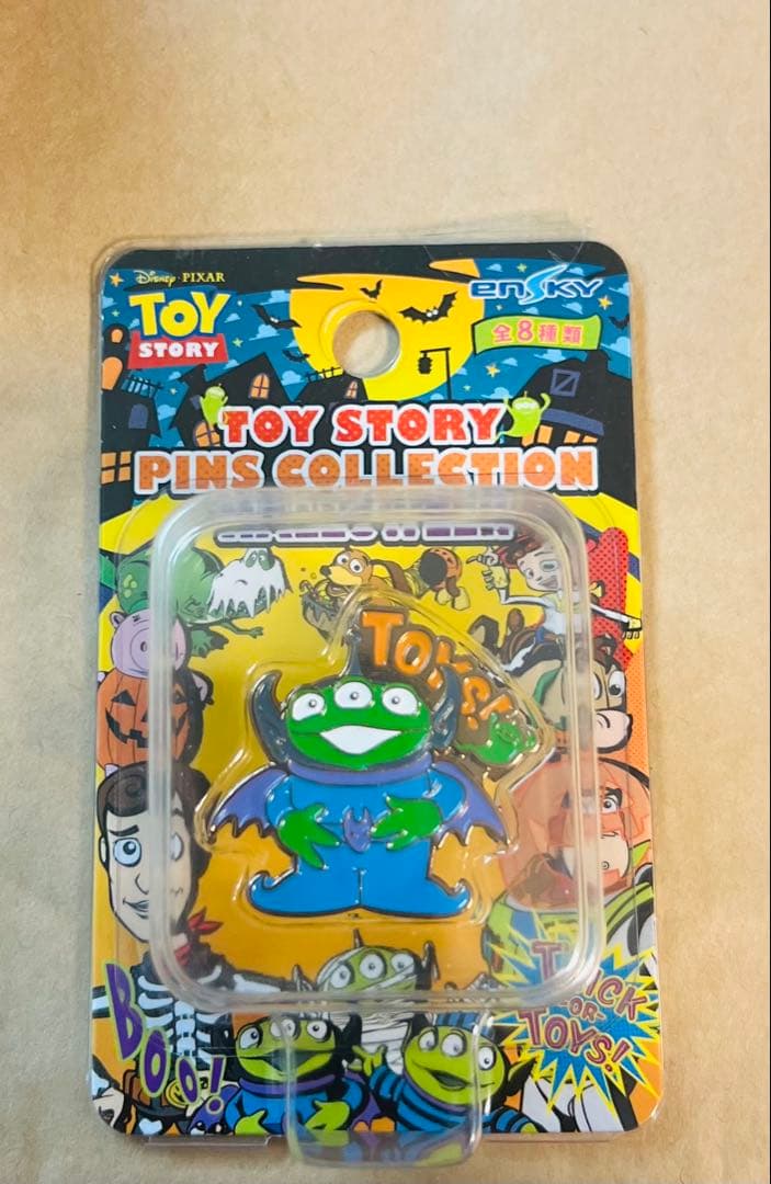 3078.昔の日本ディズニー ハロウィン トイストーリー エイリアン 3個セット