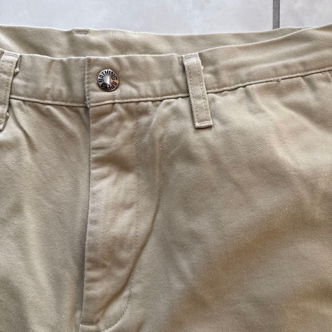 エイプ　ベージュ チノパン