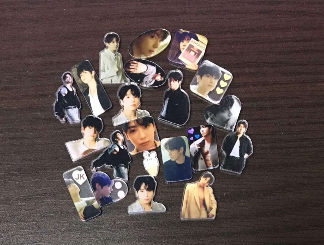 【ゆうこりん】ジョングクストロータグ①② アクリルパーツ