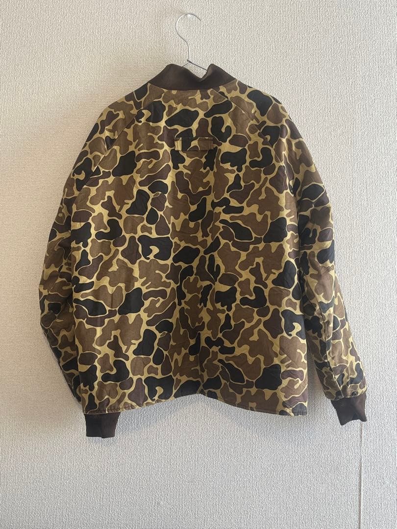 80s woolrich 迷彩柄リバーシブルブルゾン　ウールリッチ　L USA製