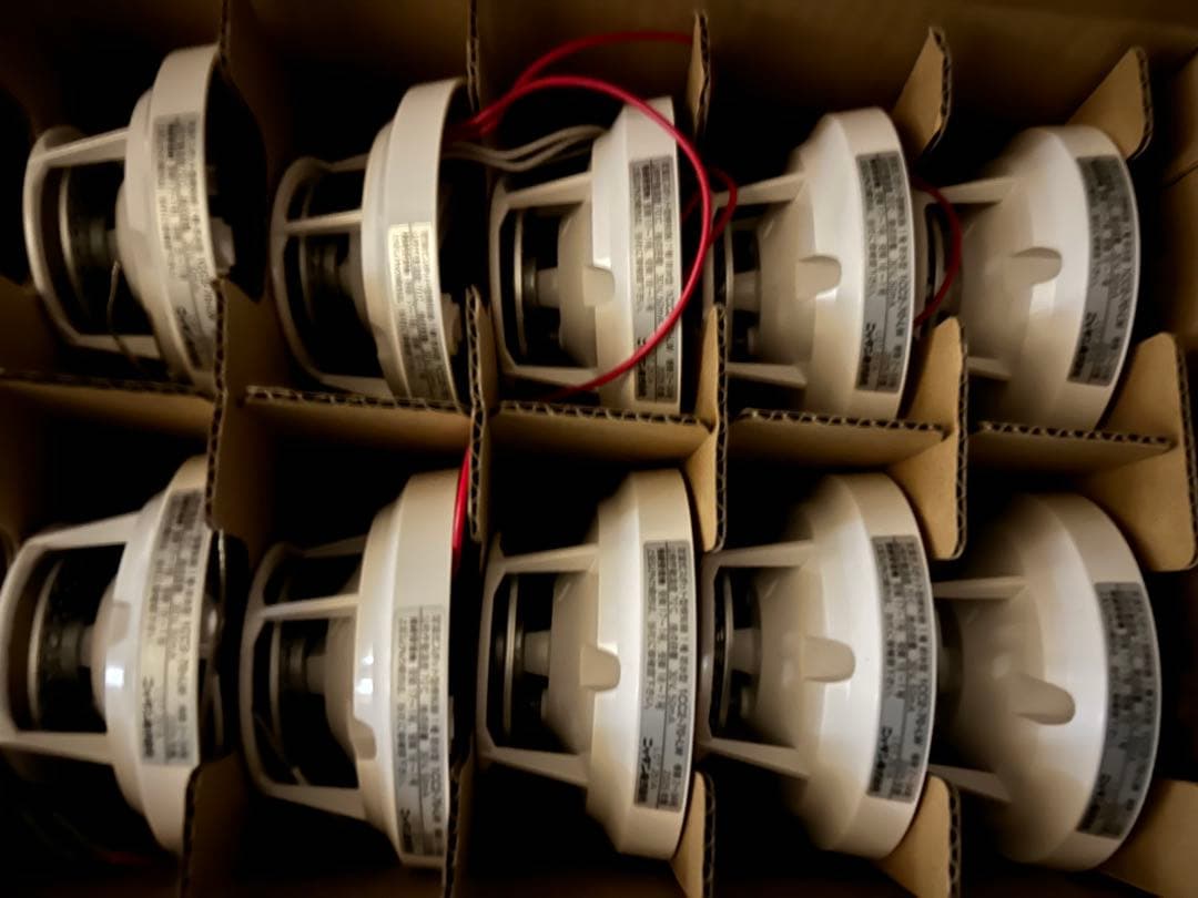 新品・未使用品　2025年製　定温式スポット型感知器1種防水　ニッタン製　10個