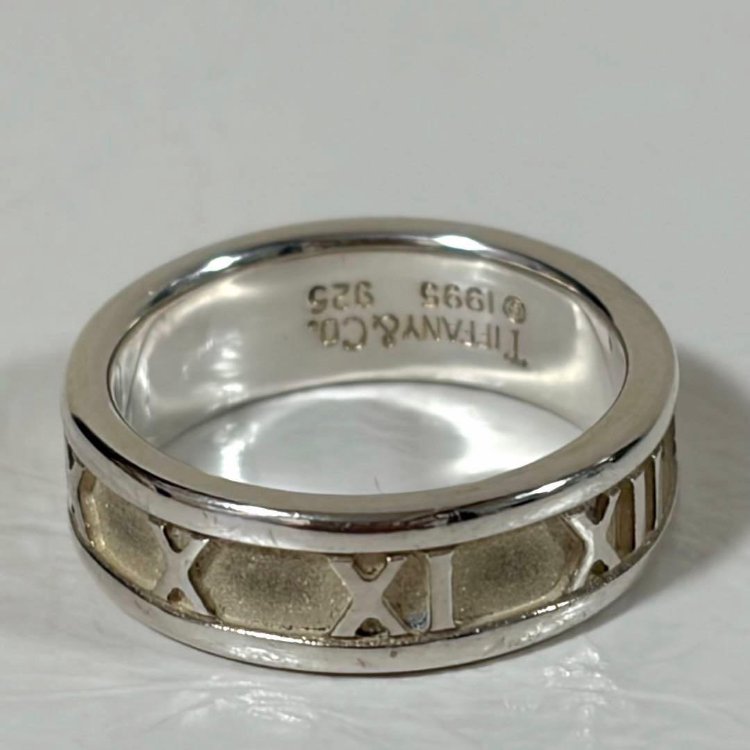 【美品】Tiffany & Co. 925 シルバー アトラスリング 11号