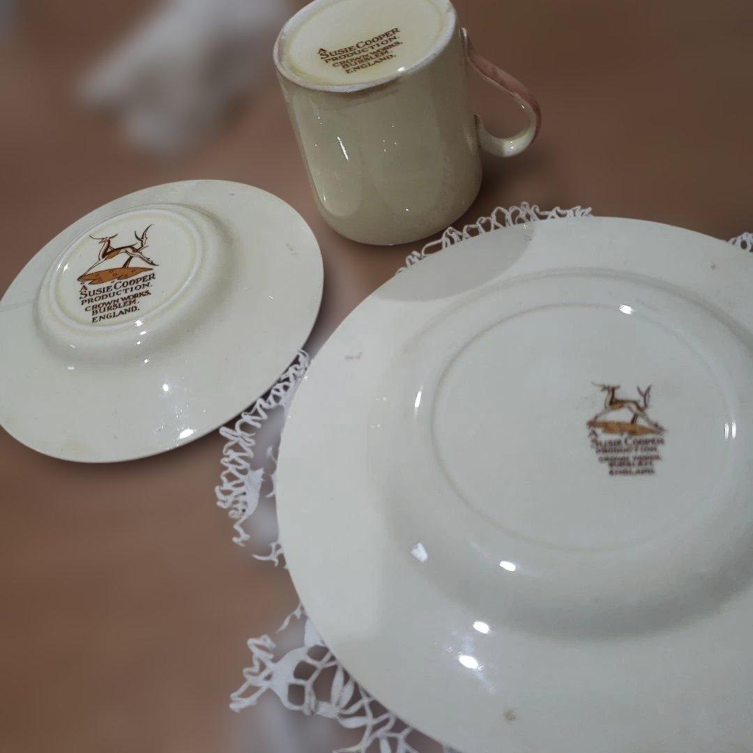 スージークーパー❣️ドレスデン　デミタストリオ