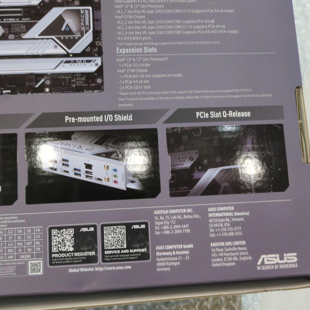 ASUS PRIME Z790-A WIFI マザーボード　LGA1700