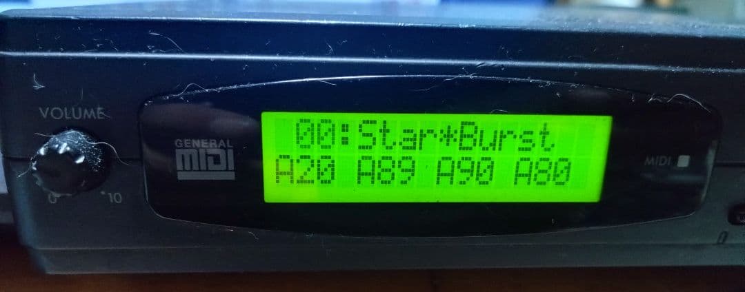 KORG 05R/W ハードウェア音源