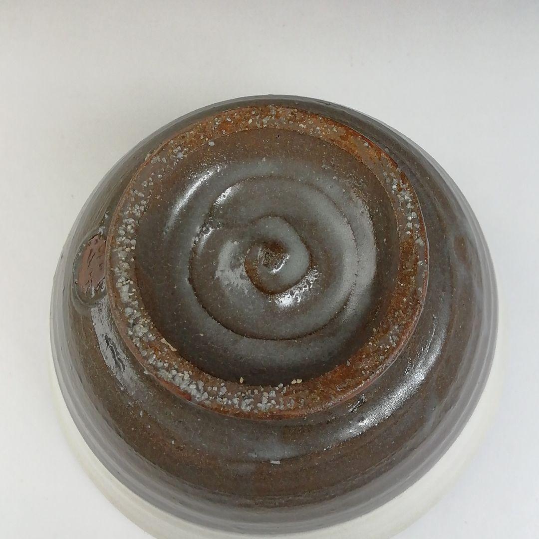 Ｔ７３６　茶碗　『無地刷毛目茶碗』『原清和 造』　共箱　抹茶碗　茶道具