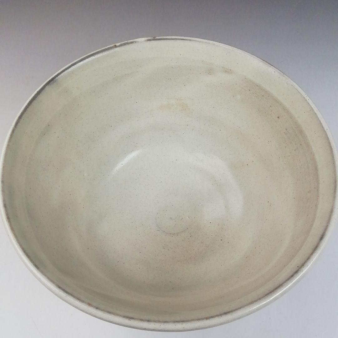 Ｔ７３６　茶碗　『無地刷毛目茶碗』『原清和 造』　共箱　抹茶碗　茶道具