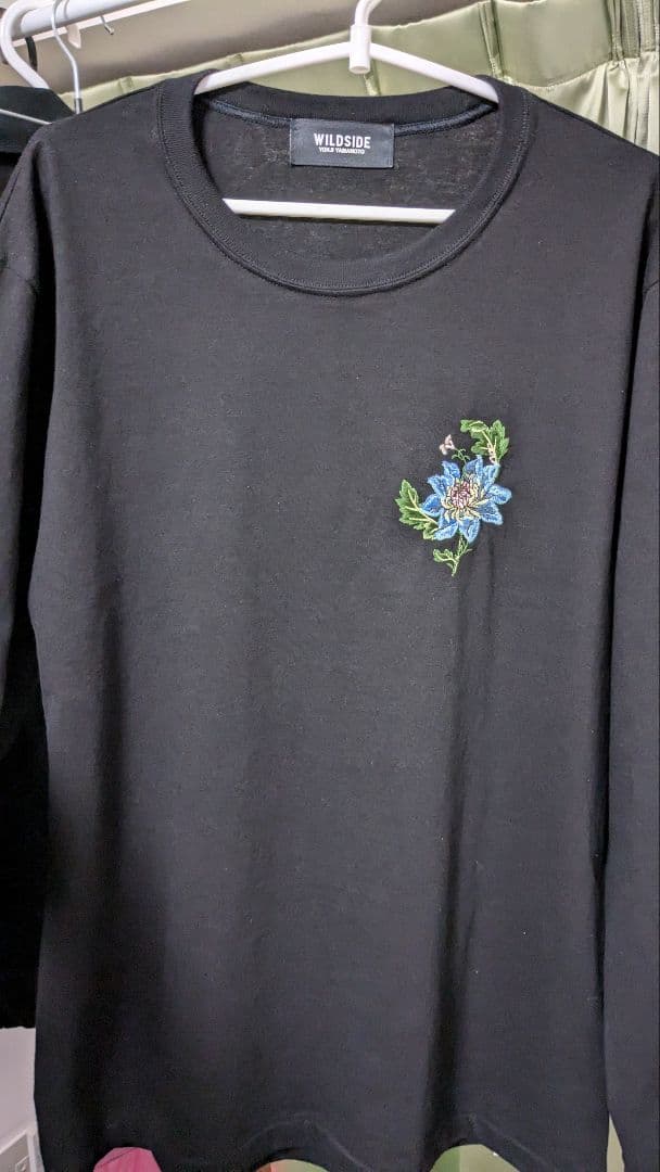 Embroidery Long Sleeve T-shirt Mサイズ