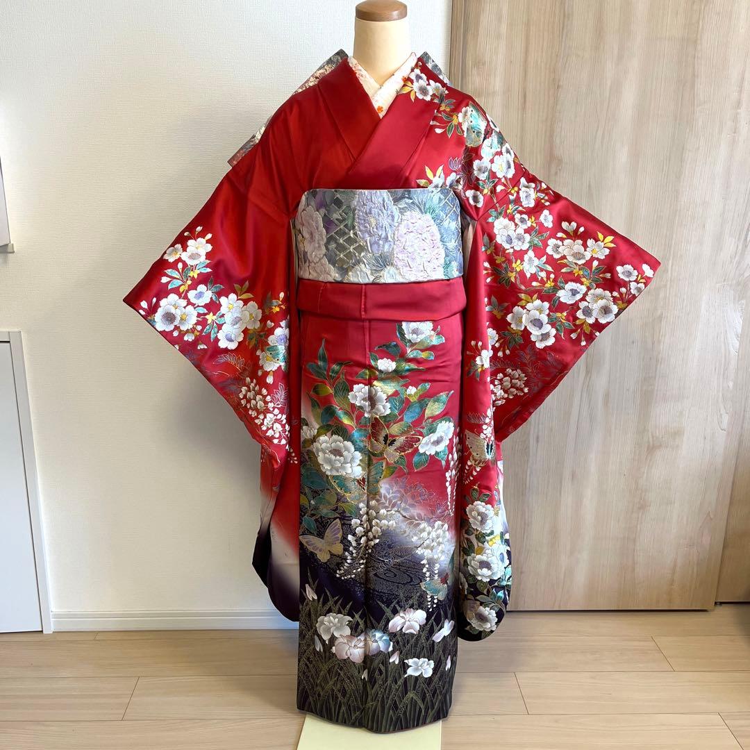 出撃様用 振袖3点セット　身丈162cm sMH00