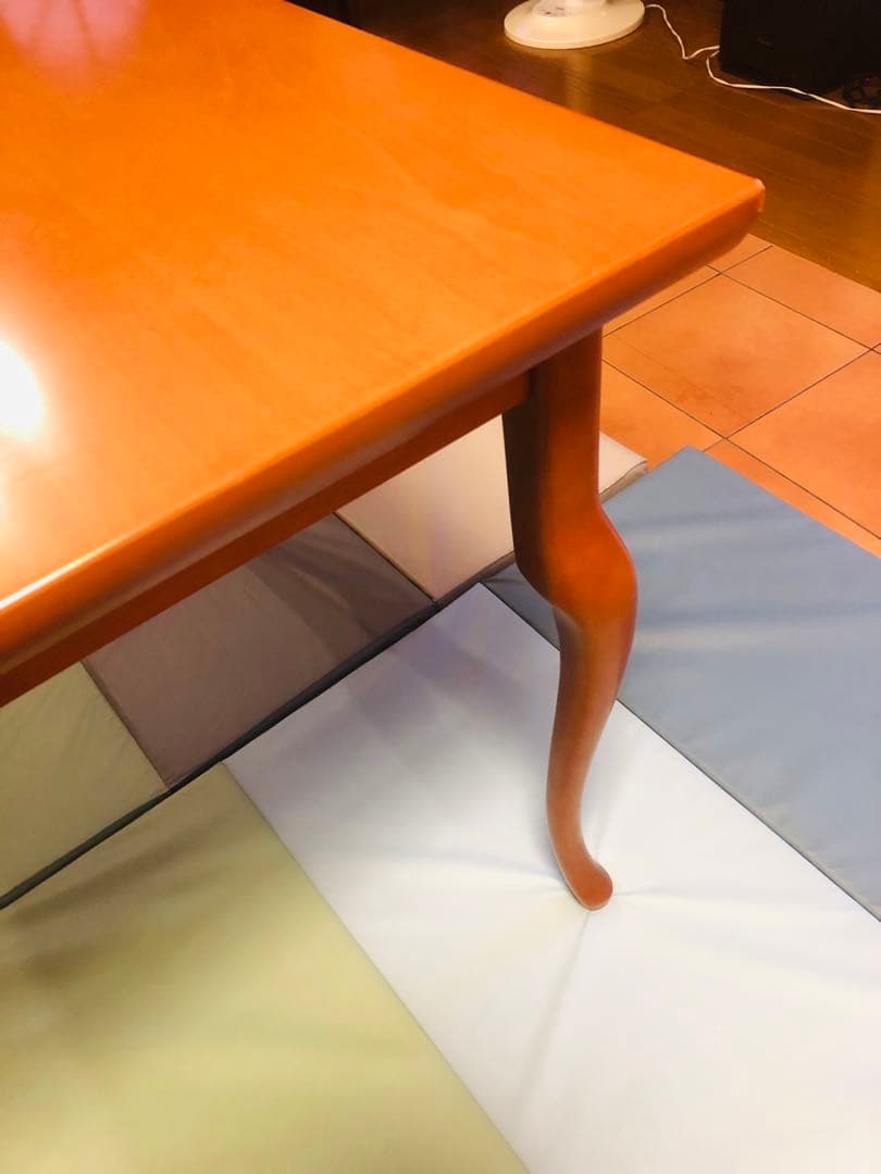 ナチュラルウッド ダイニングテーブル 正方形