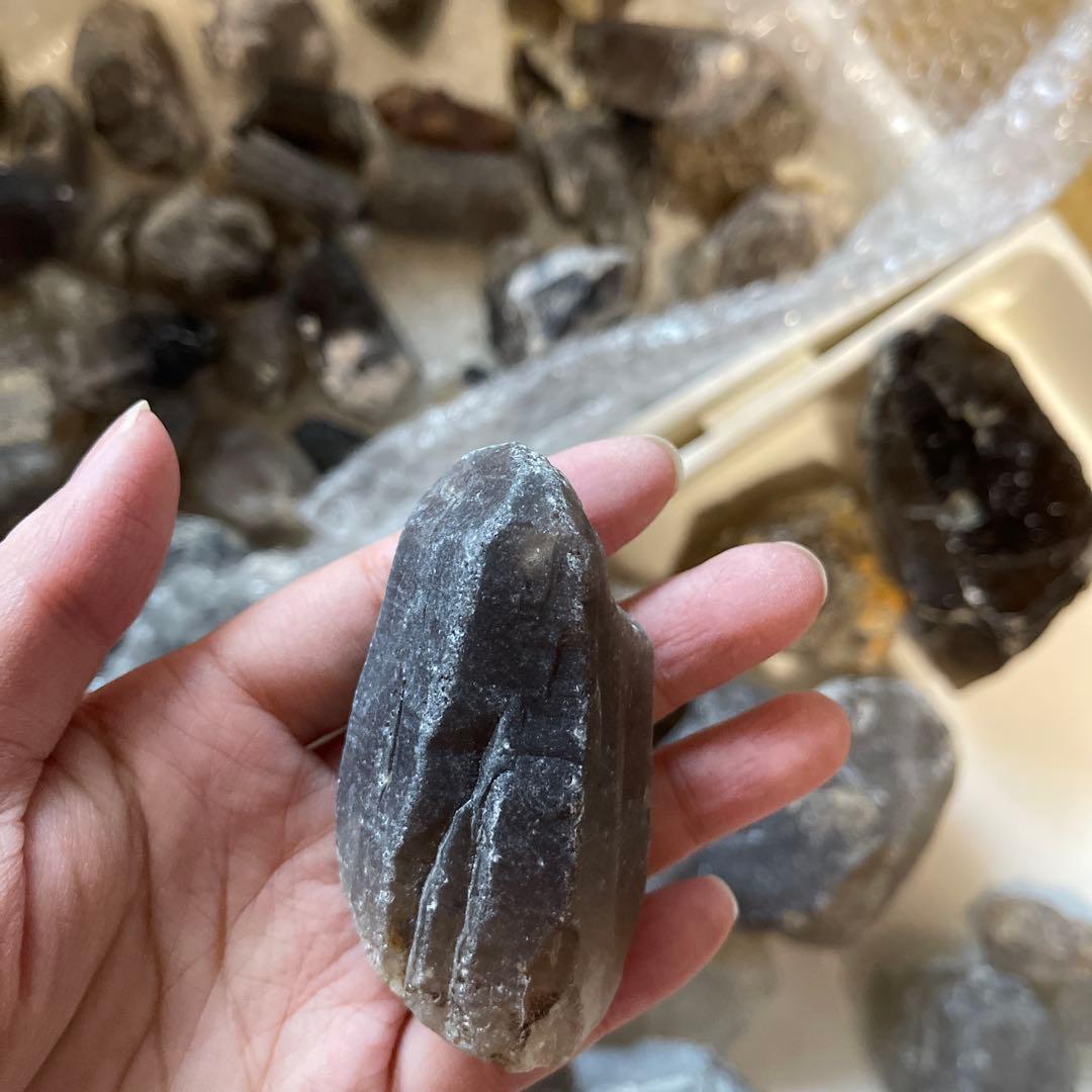 天然石 スモーキークォーツ 110個セット