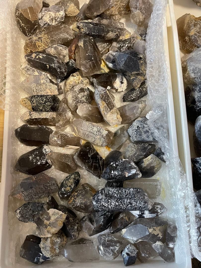 天然石 スモーキークォーツ 110個セット
