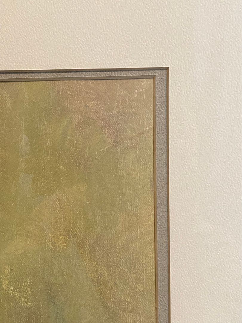 ミゲル・イバルス・ロカ ブルー花瓶 インテリア アート 額縁