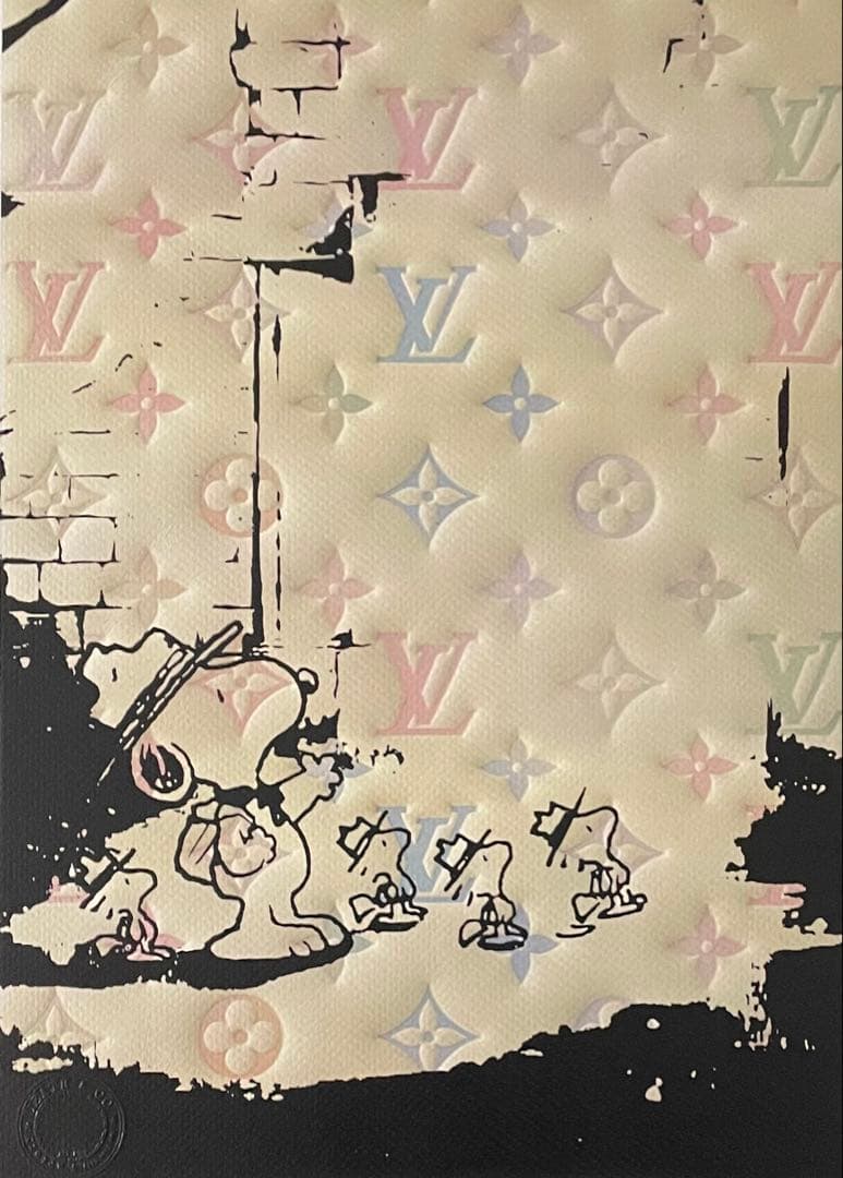 DEATH NYC /現代アートポスター/スヌーピー /SNOOPY/No.16