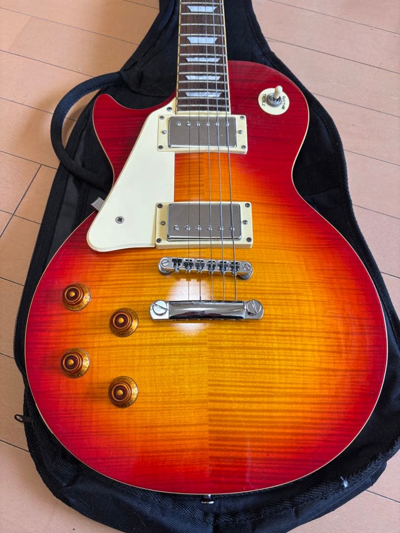 レフティ！Epiphone Les Paul STANDARD 専用ケース付き