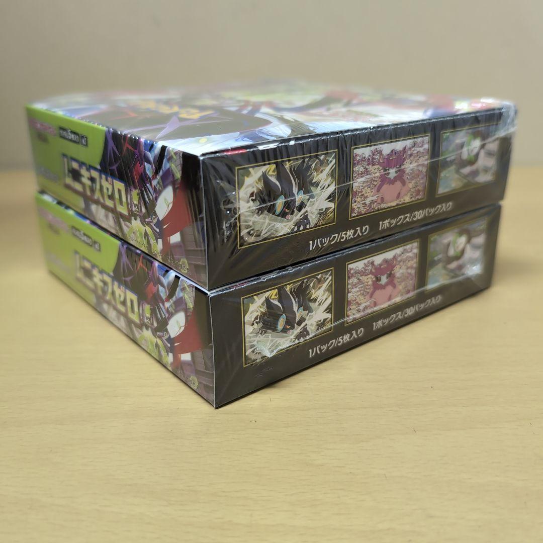 ポケモンカードゲーム ムニキスゼロ 2BOX 新品未開封シュリンク付