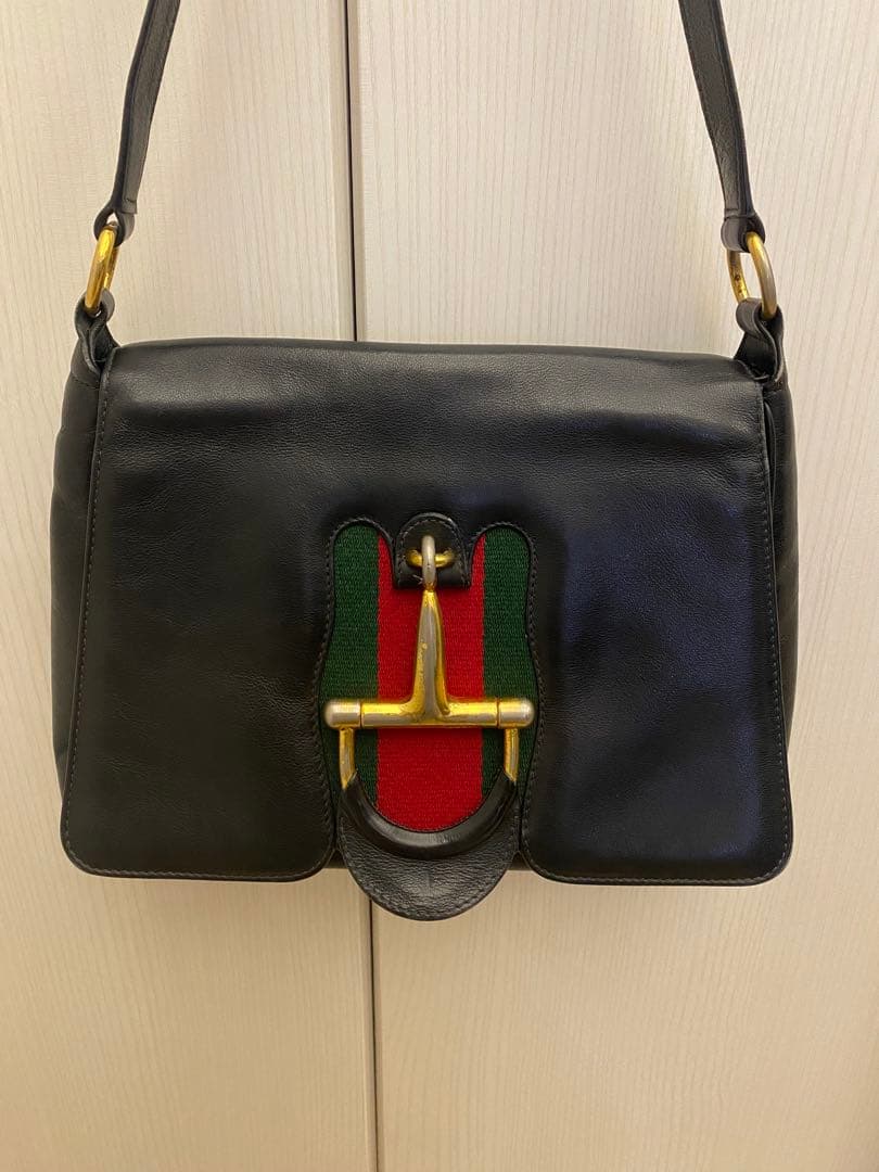 yknkmr0515 オールドグッチ GUCCI シェリーライン ホース