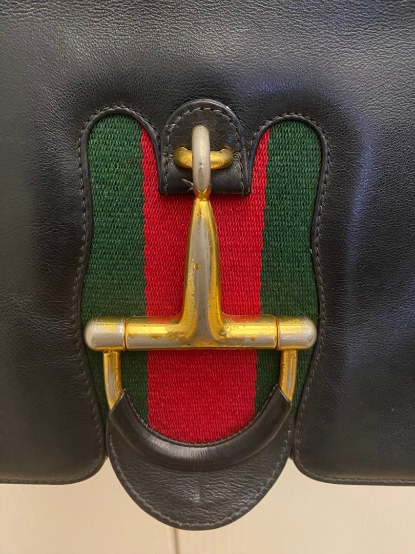 yknkmr0515 オールドグッチ GUCCI シェリーライン ホース