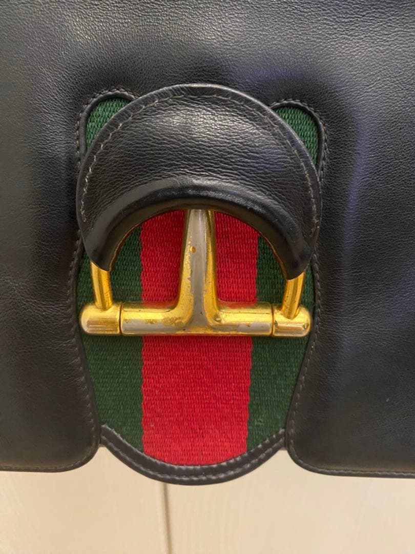 yknkmr0515 オールドグッチ GUCCI シェリーライン ホース