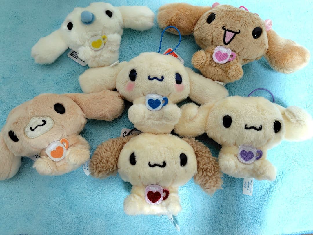 シナモンフレンズ15種セット　カフェカラー 、どーみぃふれんず　ぬいぐるみ