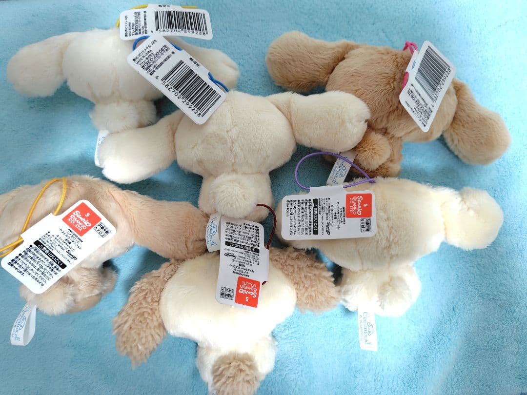 シナモンフレンズ15種セット　カフェカラー 、どーみぃふれんず　ぬいぐるみ