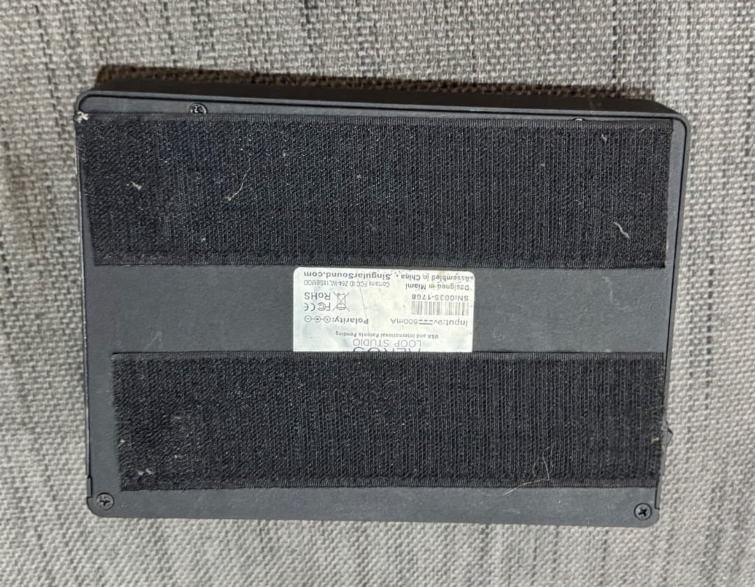 Singular Sound AEROS loop studioルーパーペダル