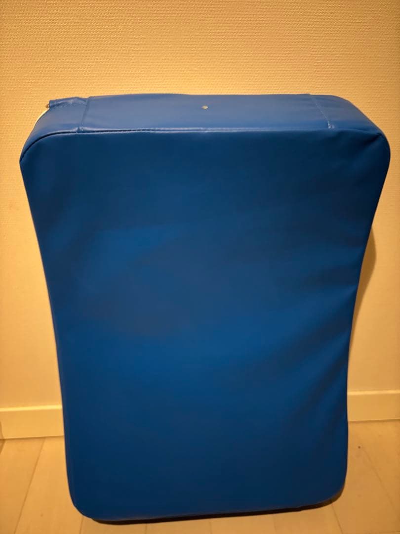 青い長方形キックミット